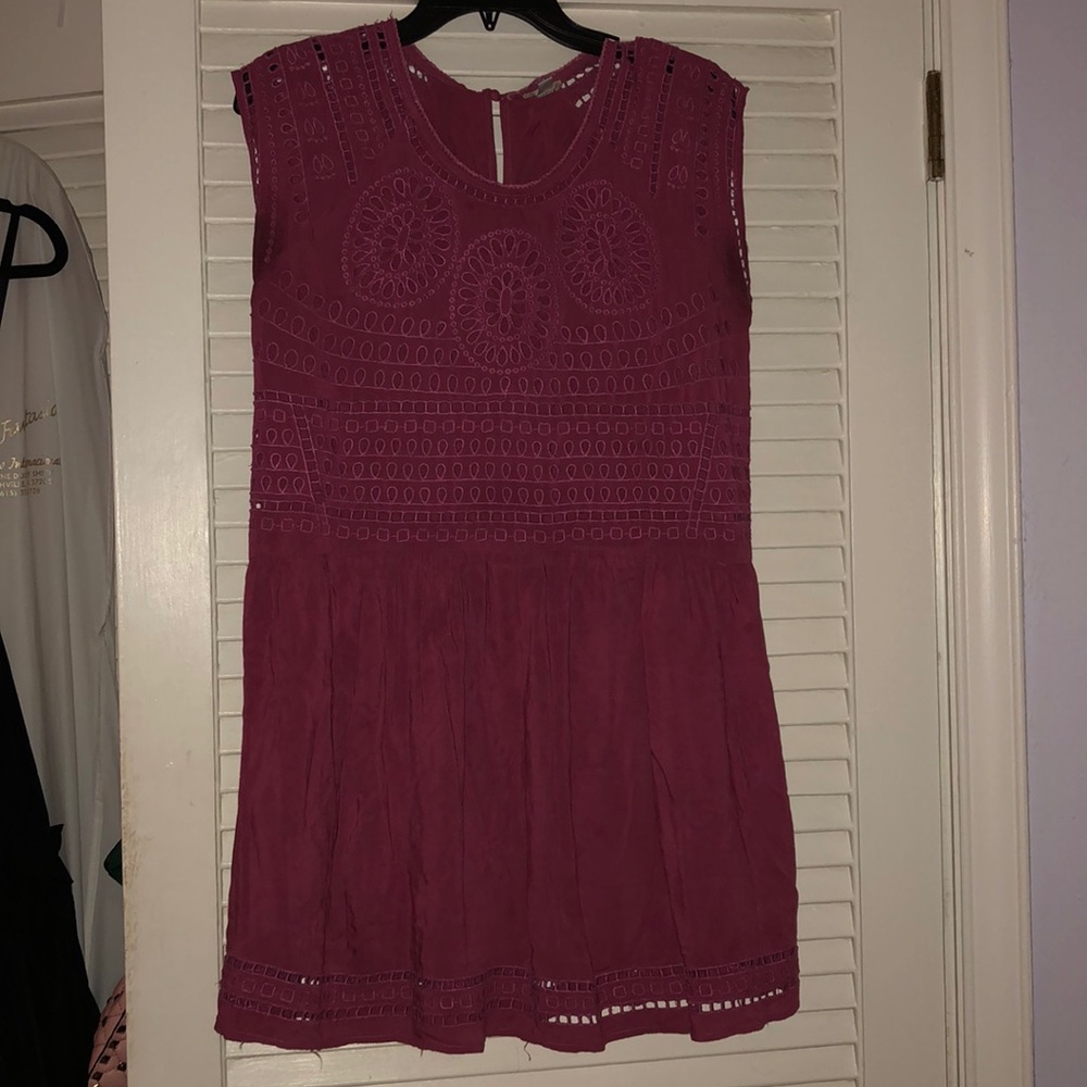 Ecoté magenta sundress